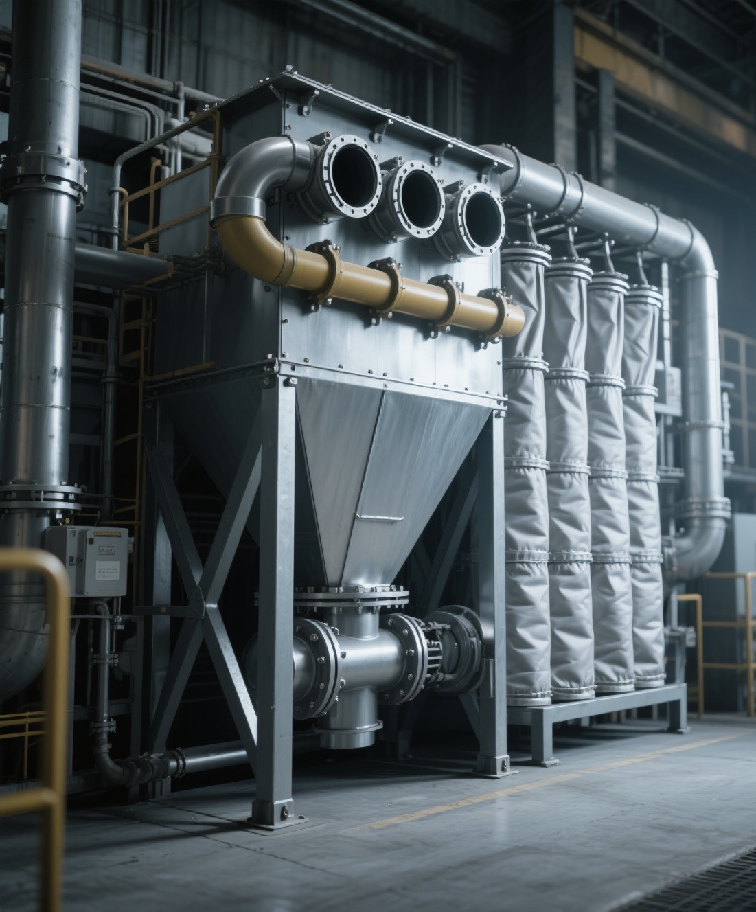 袋式除尘器的工作原理？？？